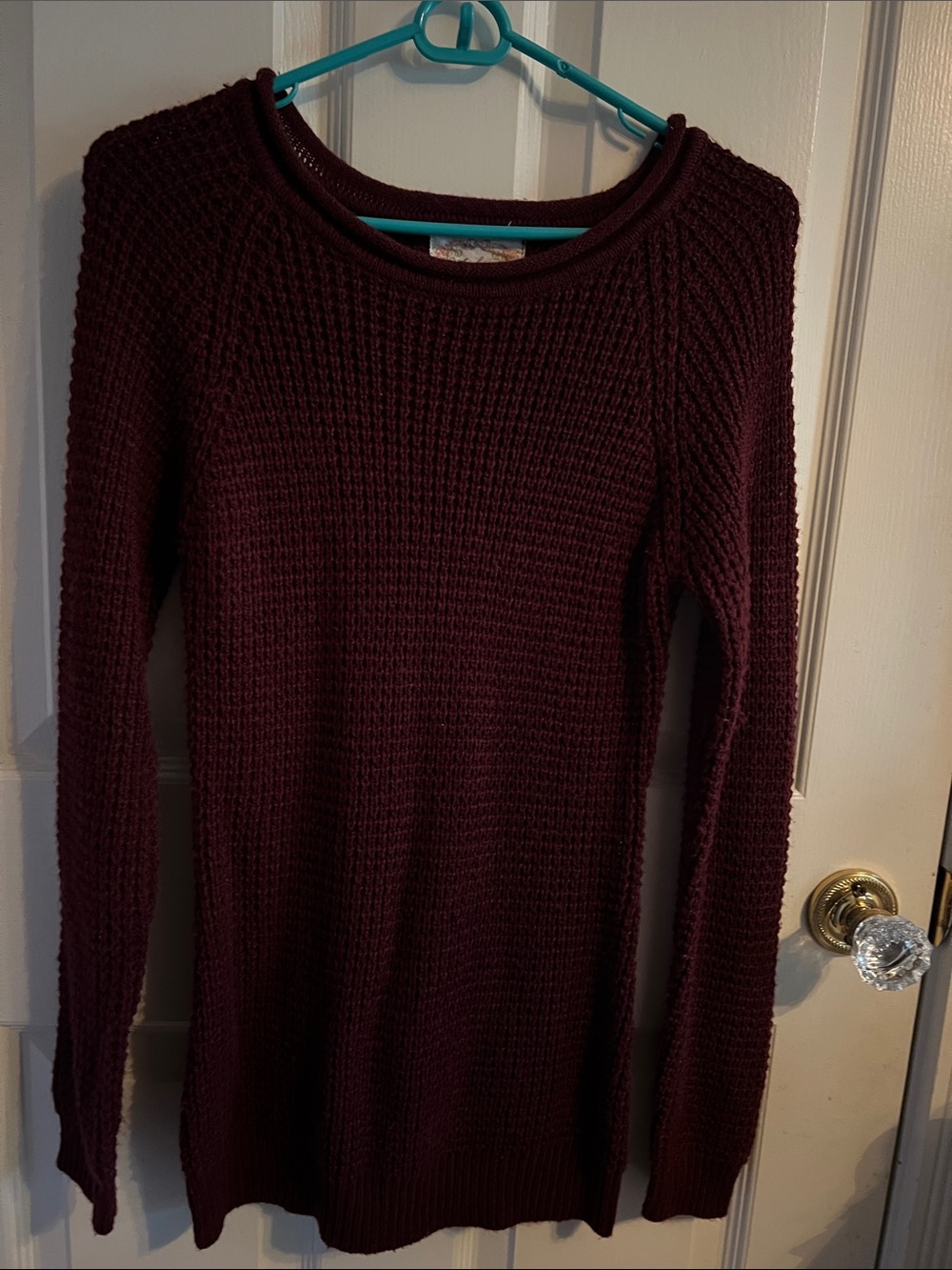 Maroon sweater dress Size S
